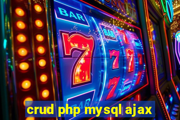 crud php mysql ajax